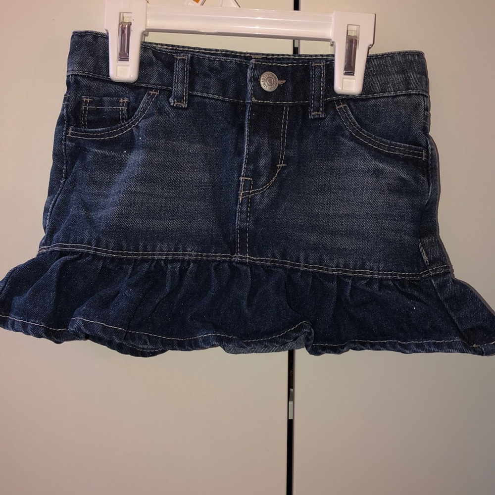 Levi’s skirt with sparkle and shorts